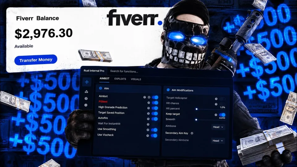 rust cheats, how they generate money daily and what to know